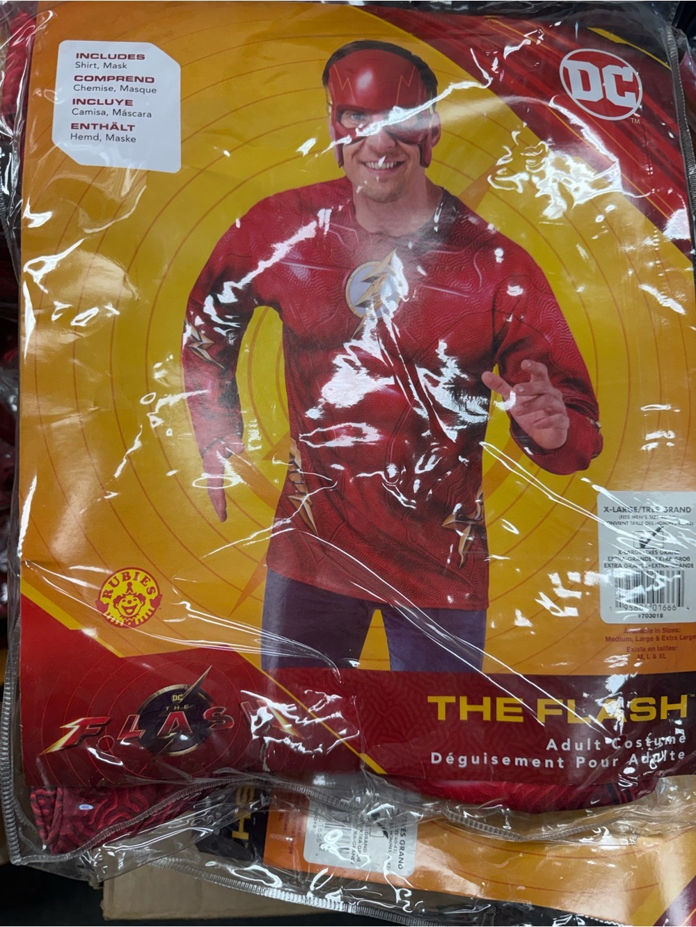 DC The Flash Costume Red